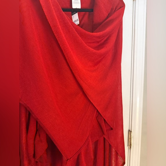 LAUREN Ralph Lauren Red Women's Shawl - Picture 2 of 6